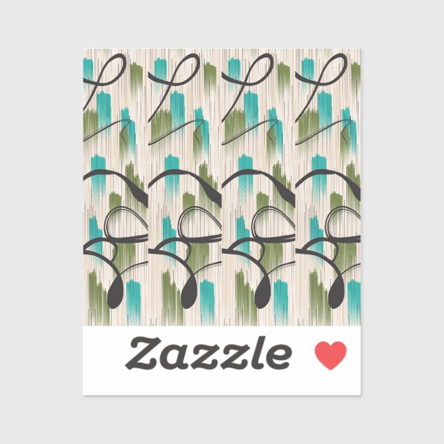 Adesivo Vinheta de vinilo com corte personalizado (Folha)