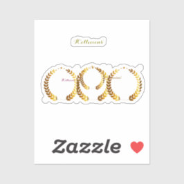 Adesivo Vinheta de vinilo com corte personalizado