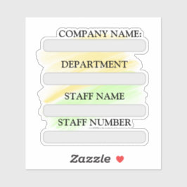 Adesivo Vinheta de vinilo com corte personalizado