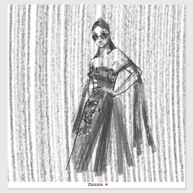 Adesivo Vinheta de vinilo com corte personalizado (Folha)