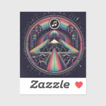 Vinheta de vinilo com corte personalizado