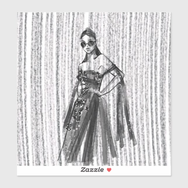 Adesivo Vinheta de vinilo com corte personalizado (Folha)