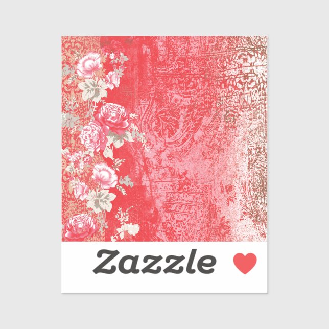 Adesivo Vinheta de vinilo com corte personalizado (Folha)