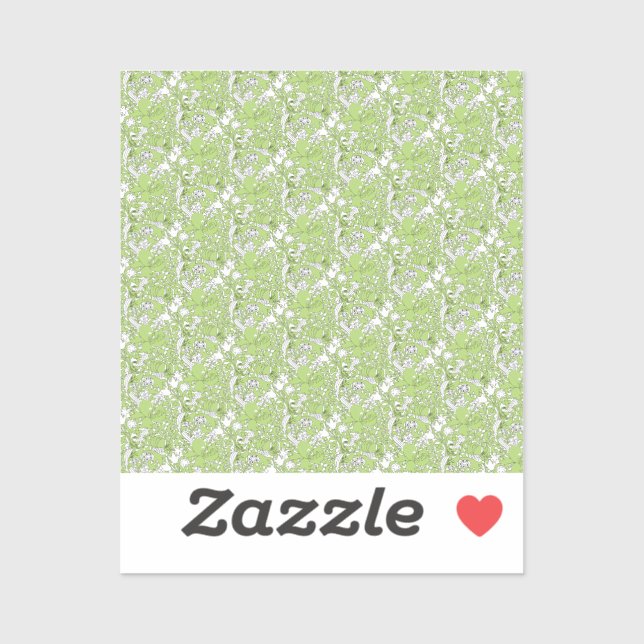 Adesivo Vinheta de vinilo com corte personalizado (Folha)