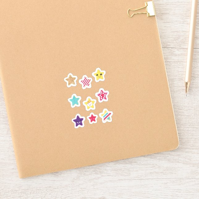 Adesivo Vinheta de vinilo com corte personalizado (Notebook)