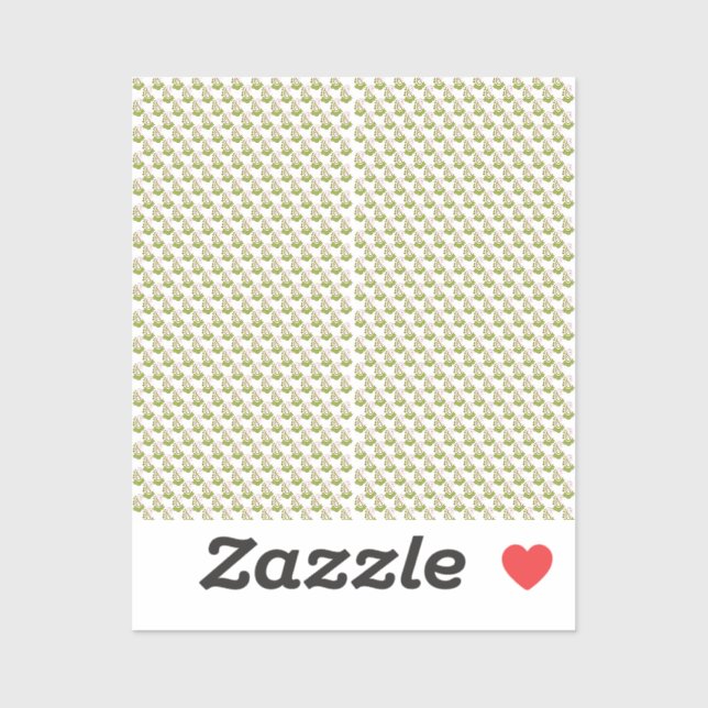 Adesivo Vinheta de vinilo com corte personalizado (Folha)