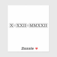 Vinheta de Vinilo com Corte Personalizado em Numer