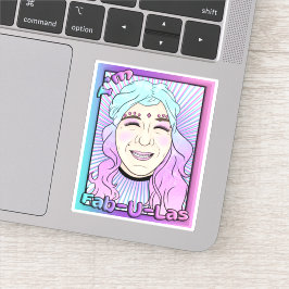 Adesivo Vinheta de vinilo de corte personalizado de 3" x 3