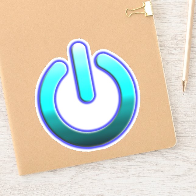 Adesivo Vinheta de vinilo de corte personalizado de 6" x 6 (Notebook)