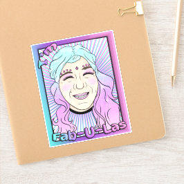 Adesivo Vinheta de vinilo de corte personalizado de 6" x 6