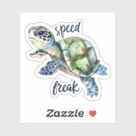 Adesivo Vinheta de vinilo de velocidade do Freak