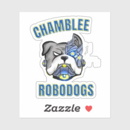 Adesivo Vinheta de vinilo pequeno