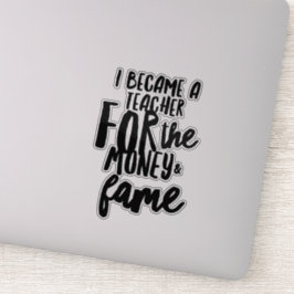 Adesivo Vinheta do professor