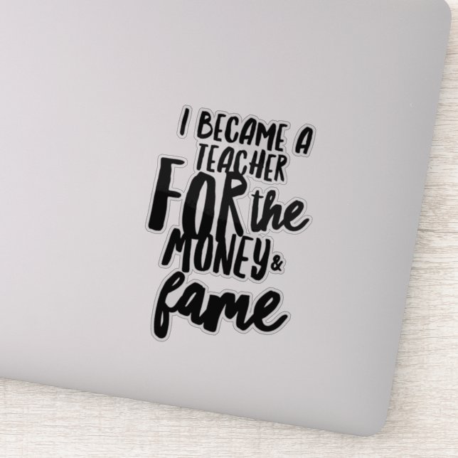 Adesivo Vinheta do professor (Detalhe)