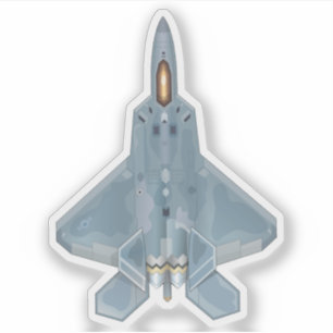 Adesivo Vinheta do Raptor F-22
