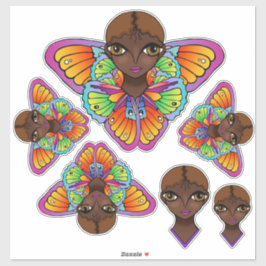 Adesivo Vinheta dos Olhos Grandes