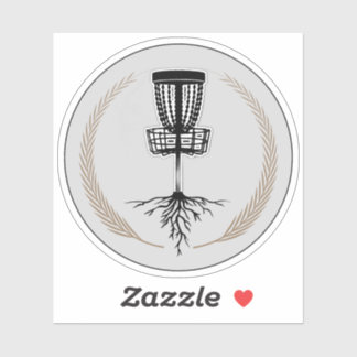 Adesivo Vinheta dourada ambígua