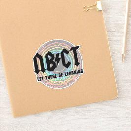 Adesivo Vinheta inspirada no NBCT Rock