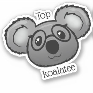 Adesivo Vinheta koalateada superior