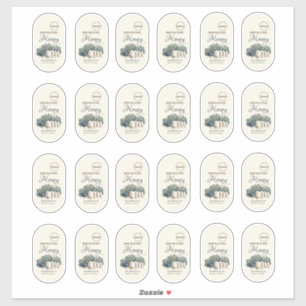 Adesivo Vinheta Oval Personalizada Cilindro de mel de 12 o
