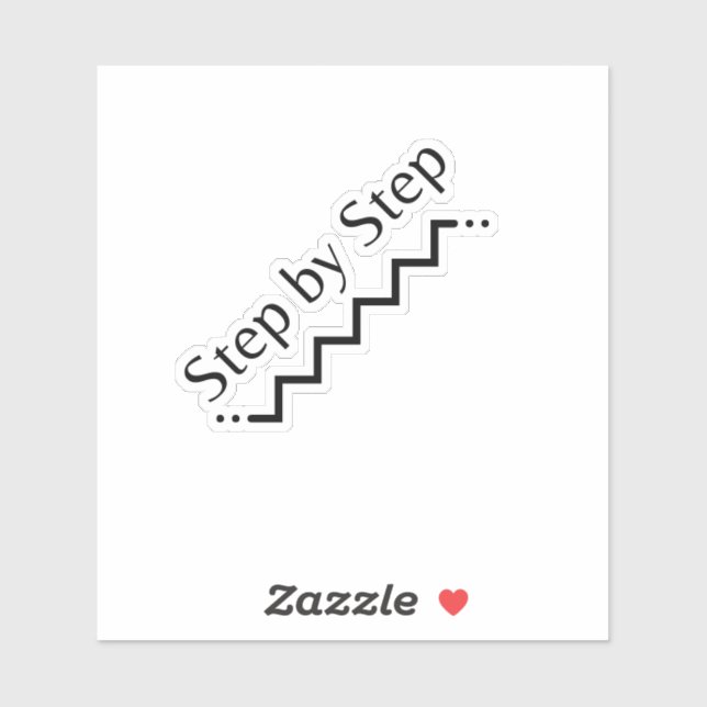 Adesivo Vinheta passo a passo (Folha)