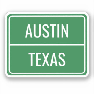 Adesivo Vinheta Personalizada de Sinal de Rua Verde