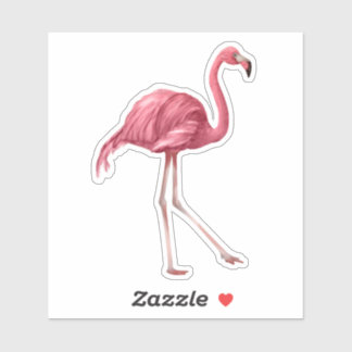 Adesivo Vinheta personalizada Flamingo Vinyl