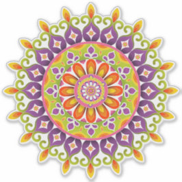 Adesivo Vinheta Rangoli