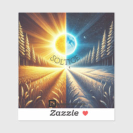 Adesivo Vinheta "Solstício"