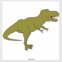 Adesivo Vinheta T-REX grande