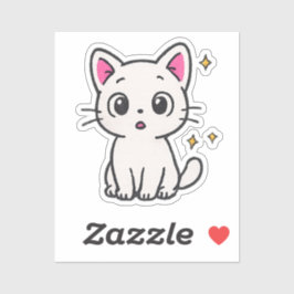 Adesivo Vinheta transparente do estilo de Caneta Gel brilh