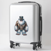 Vinheta transparente Steampunk Yeti