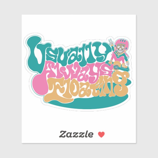 Adesivo vinheta UAF (Folha)