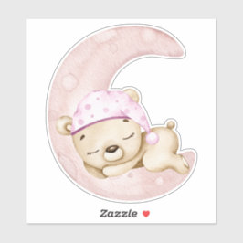 Adesivo Vinheta-Vaca-Vaca-Vaca-Bebê Rosa-Rosa-Rosa