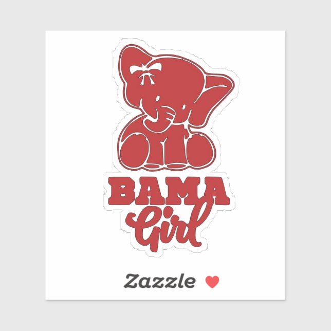 Adesivo Vinheta Vermelha (Folha)