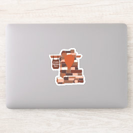 Adesivo Vinheta viagem do Zion National Park