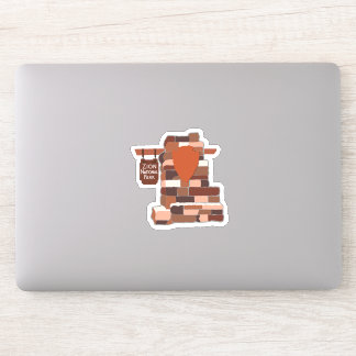 Adesivo Vinheta viagem do Zion National Park