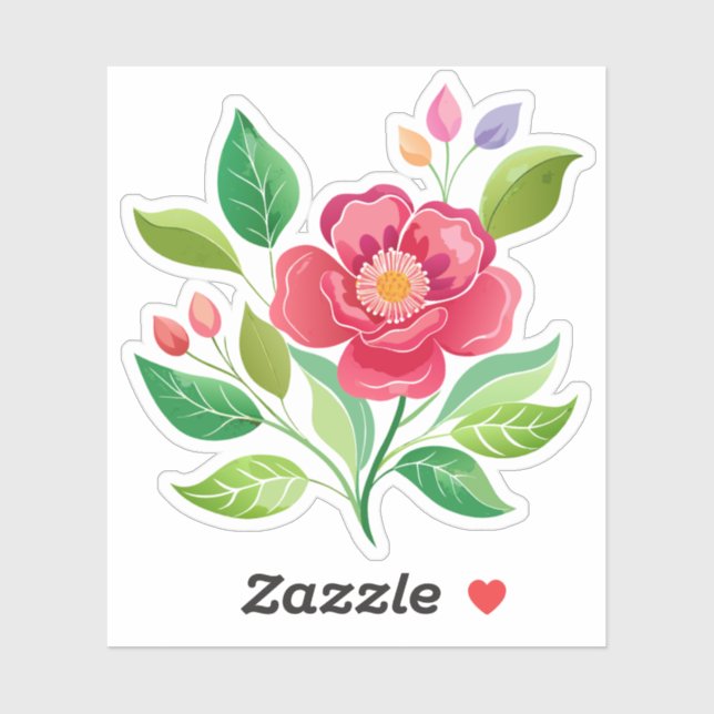 Adesivo Vinheta-Vinho-Vinho-De-Corte Vermelho (Folha)