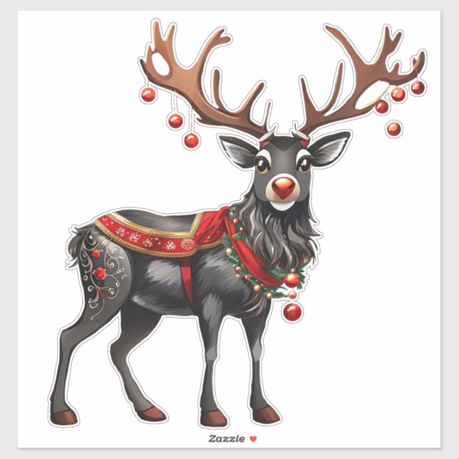 Adesivo Vinheta Vinil de Corte Personalizado do Natal_10 (Folha)