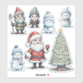 Adesivo Vinheta Vinil de Corte Personalizado do Natal_16