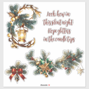 Adesivo Vinheta Vinil de Corte Personalizado do Natal_17