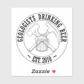 Adesivo Vinheta-vinil do logotipo B&W padrão GDB