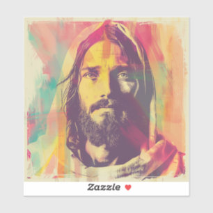 Adesivo Vinheta Vinil Jesus de Corte Personalizado
