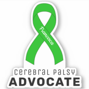 Adesivo Vinheta-vinil para advogado de paralisia cerebral