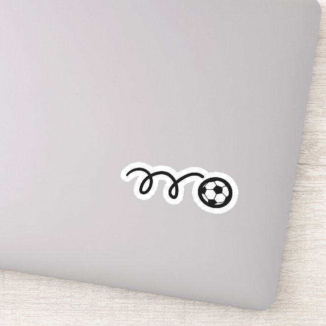 Adesivo Vinheta-vinil para esportes de futebol (Detalhe)
