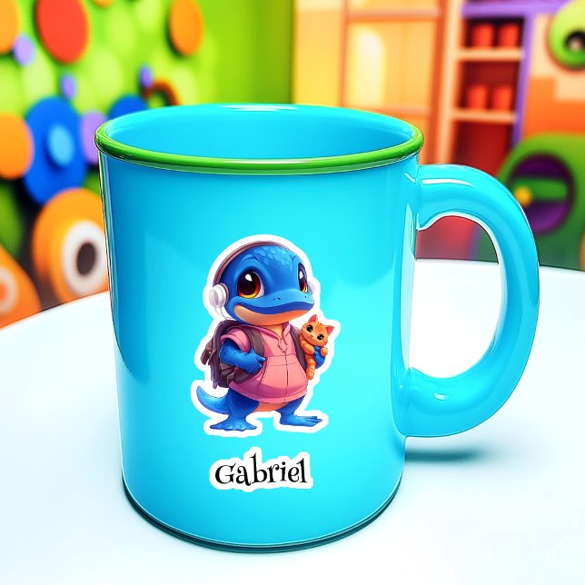 Adesivo Vinheta-vinil personalizada de plânpus tano tímido (Criador carregado)