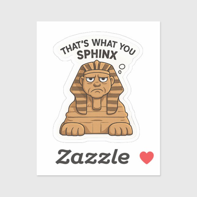 Adesivo Vinheta-Vinil Premium Legendário Esfingx (Folha)