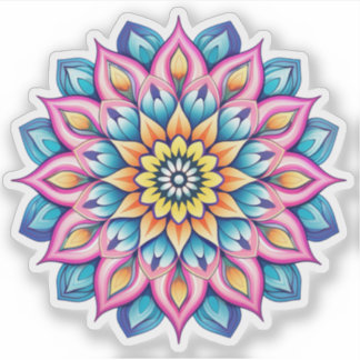 Adesivo Vinheta-vinilo-mandala