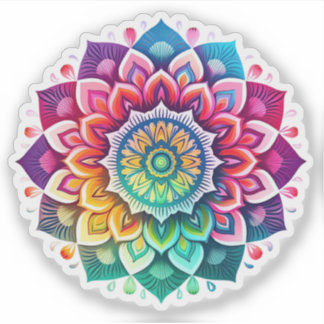 Adesivo Vinheta-vinilo-mandala