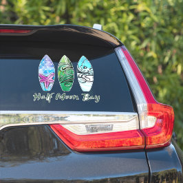 Adesivo Vinheta XL da Baía de Half Moon